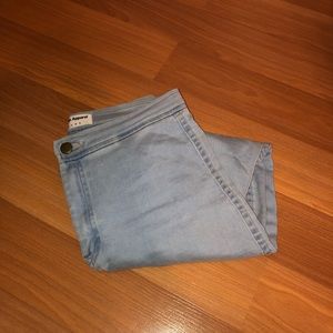 American Apparel Light Wash Easy Jeans